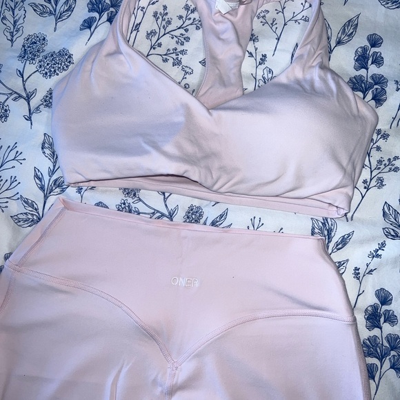 Oner Active ballet pink soft motion Flare Pants - Picture 4 of 5